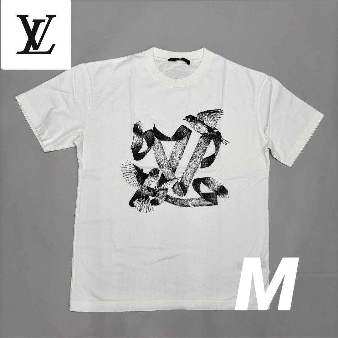 【美品】LV×BIRDS プリントTシャツ