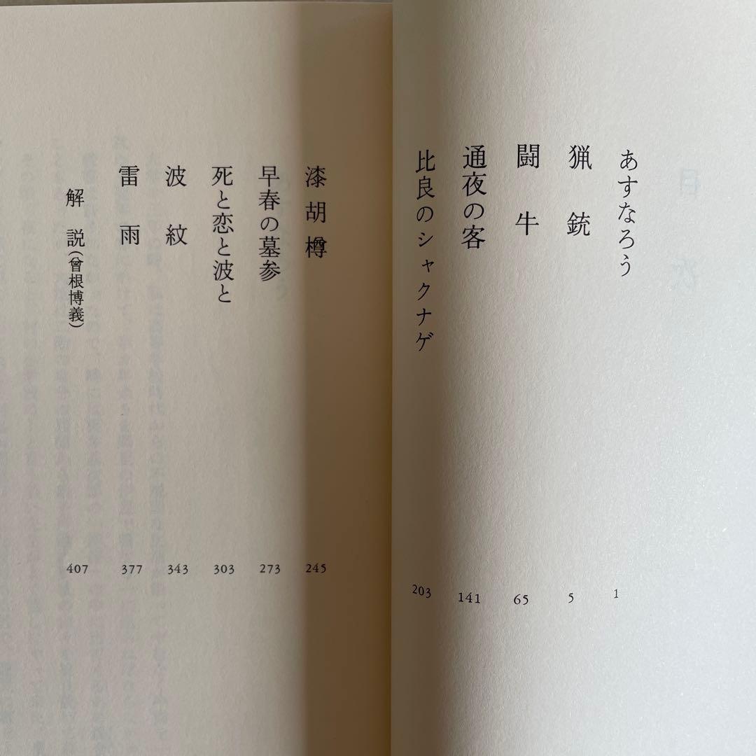 【美本】井上靖短篇集 第1巻〜第６巻揃い　岩波書店