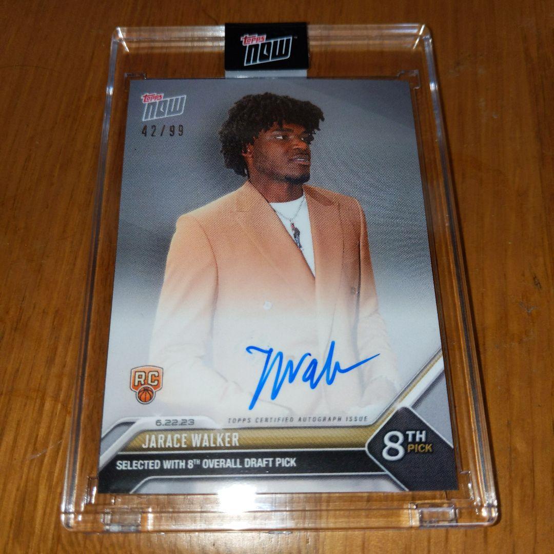 その他 2023 topps now jarace walker auto 42/99