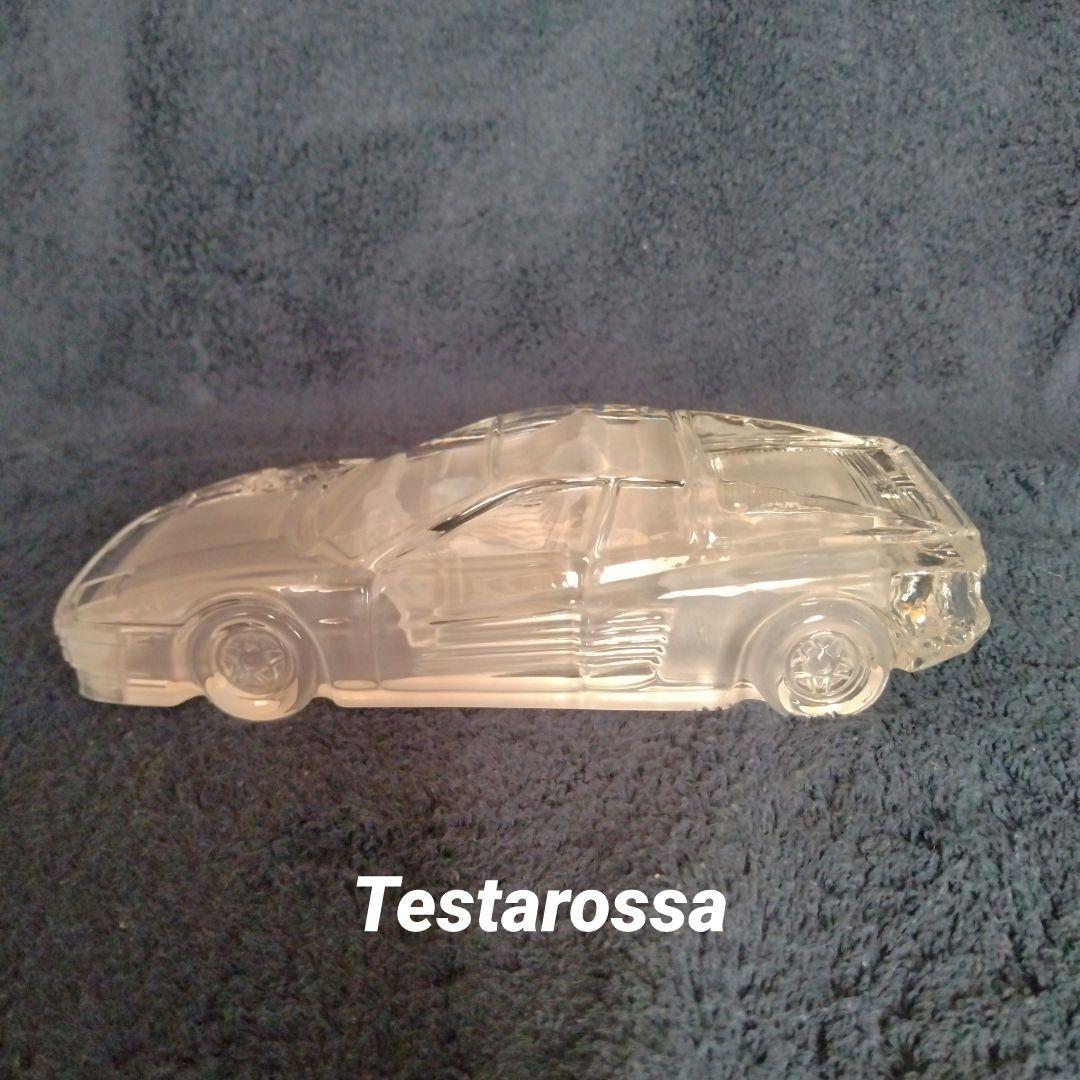 Ferrari Testarossa & F40 クリスタル 置物