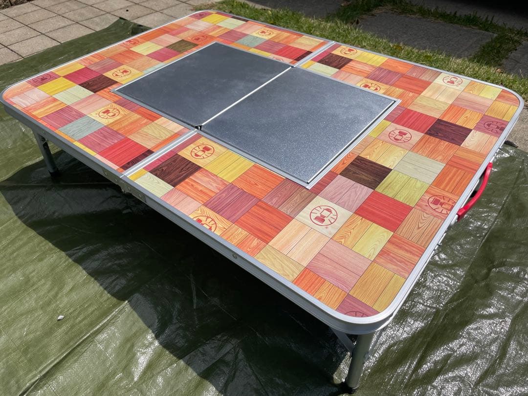 コールマン テーブル ナチュラルモザイクBBQテーブル 110プラス