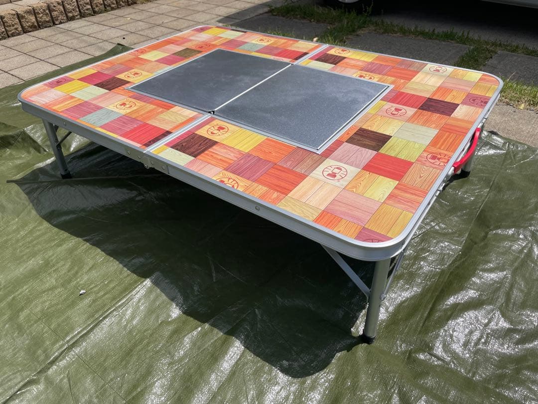 コールマン テーブル ナチュラルモザイクBBQテーブル 110プラス