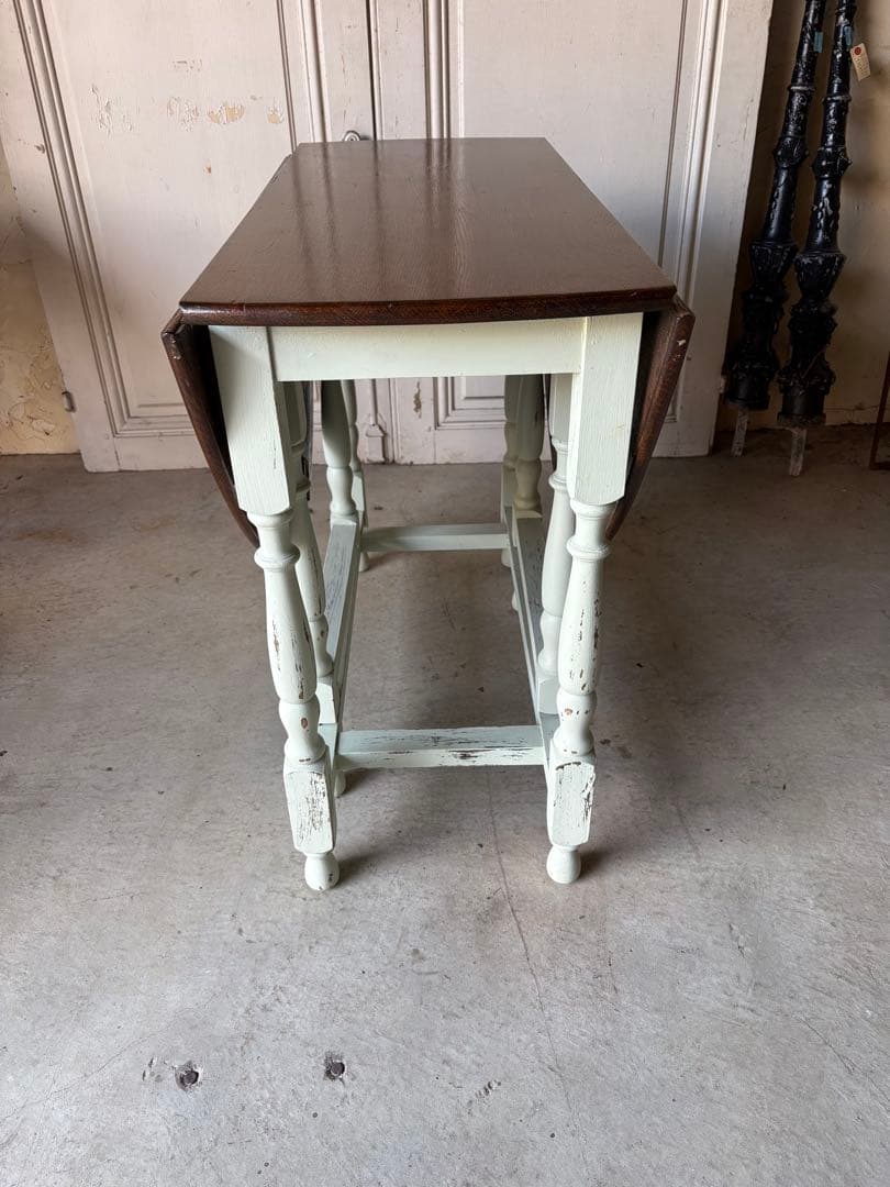 オーク　バタフライテーブル/ペイント