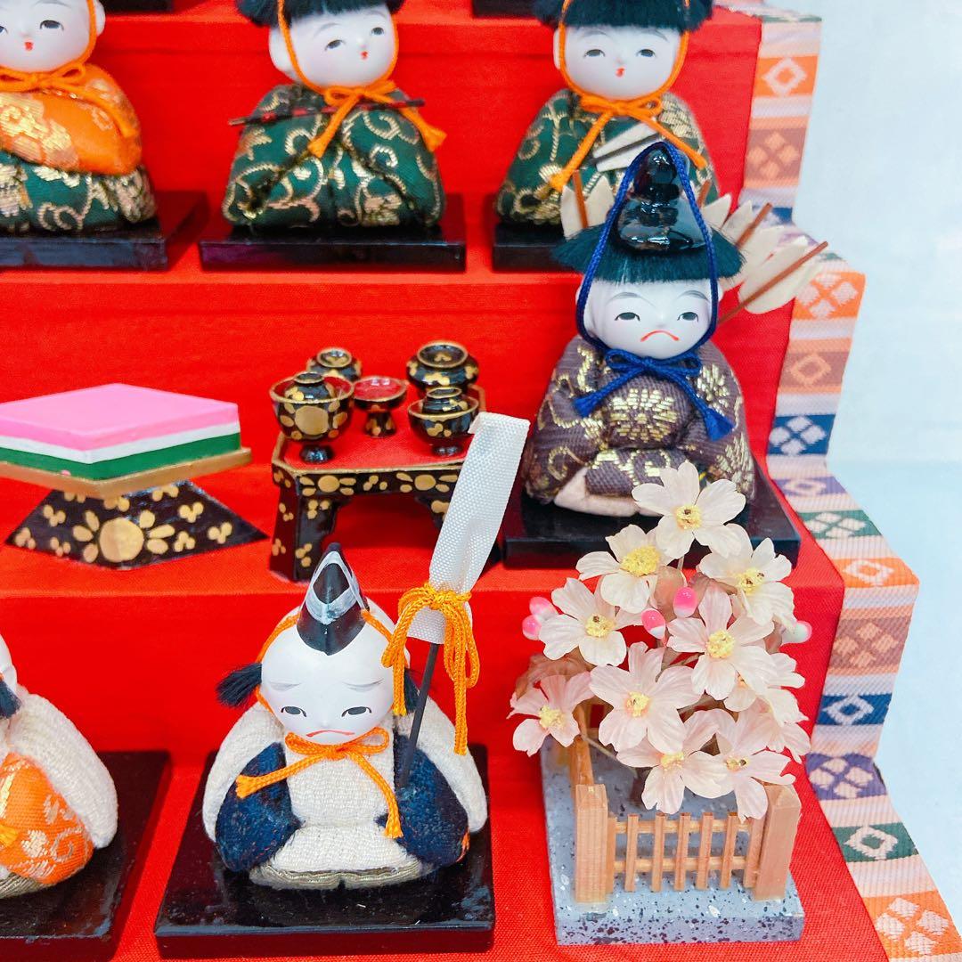 2DM11 雛人形 おひなさん 桃の節句 女の子 七五三 五段