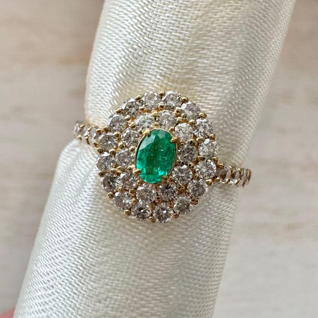 セール価格【新品特価】 天然 ブラジル産 パライバトルマリン k18 リング