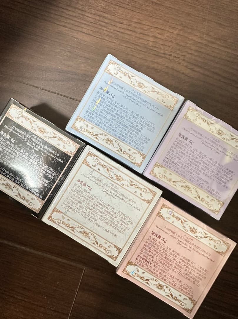 フラワーノーズ　胡蝶雲肩ブラッシュデュオ＜チークカラー＞　全５色　セット