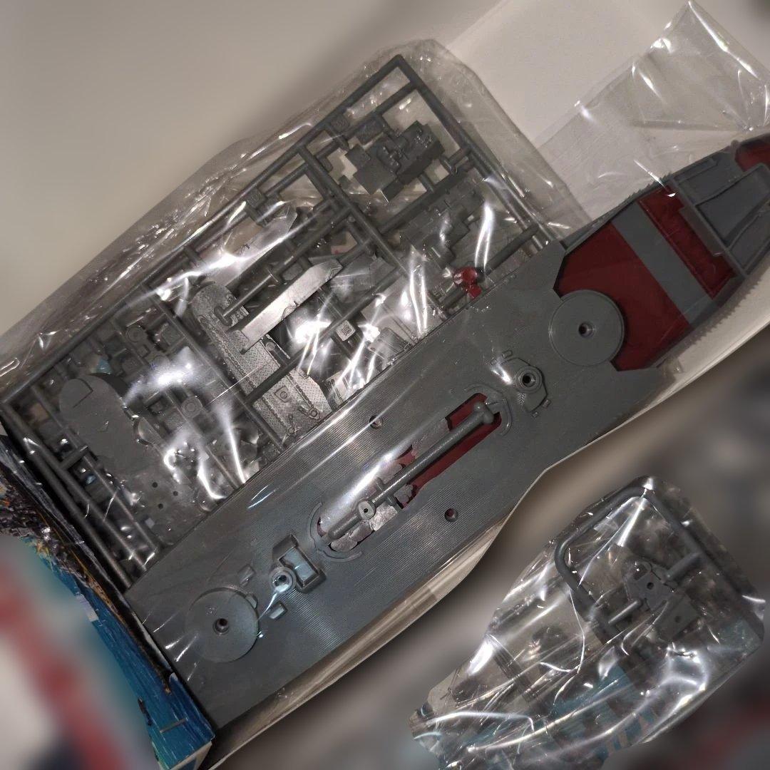 フジミの1/700戦艦　超大和　金剛　榛名