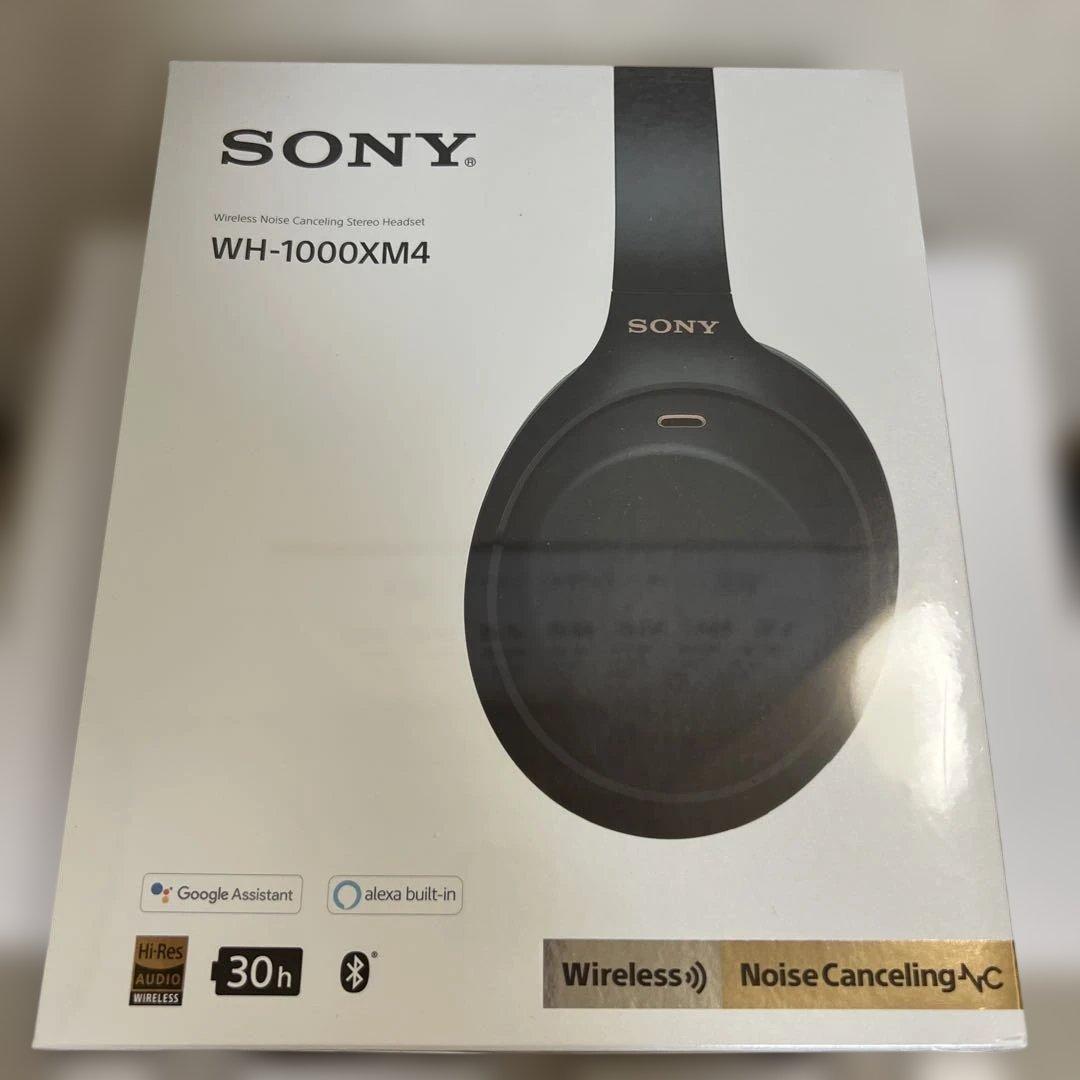 【新品未開封】SONY WH-1000XM4 ワイヤレスヘッドホン ブラック
