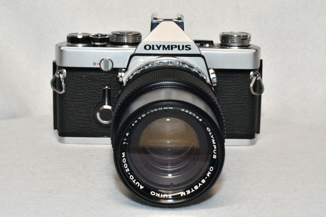 お値引き《動作品》OLYMPUS OM-1+中望遠ズームレンズ付きa404