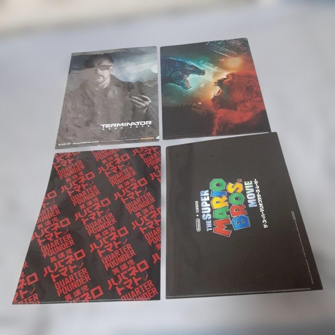 映画コレクションクリアファイル4セット