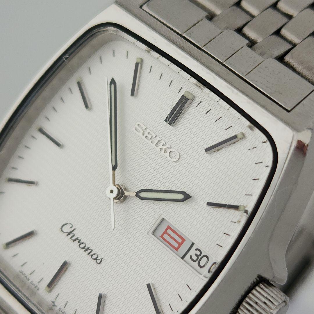 【美品】セイコー クロノス クォーツ【5H23-5110】【稼働品】メンズモデル