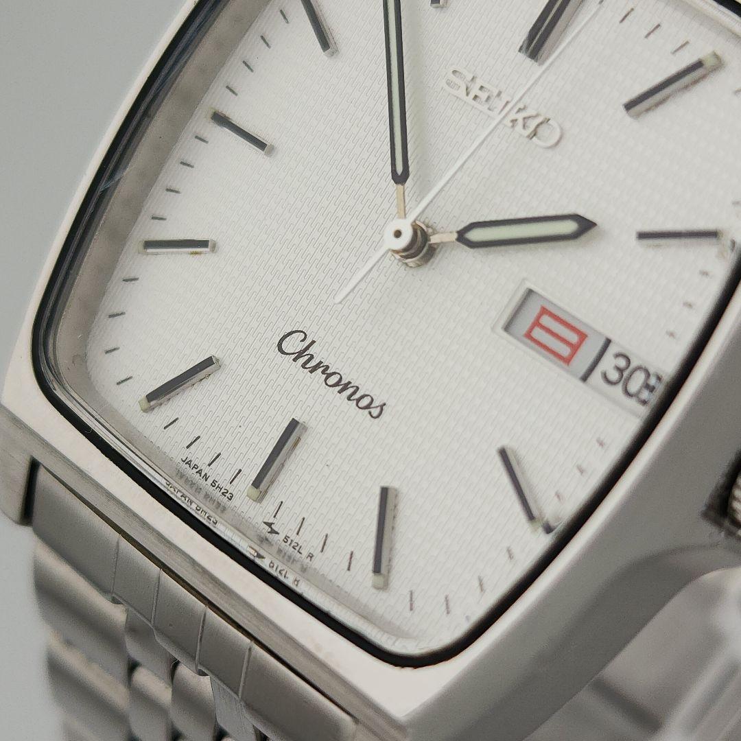 【美品】セイコー クロノス クォーツ【5H23-5110】【稼働品】メンズモデル