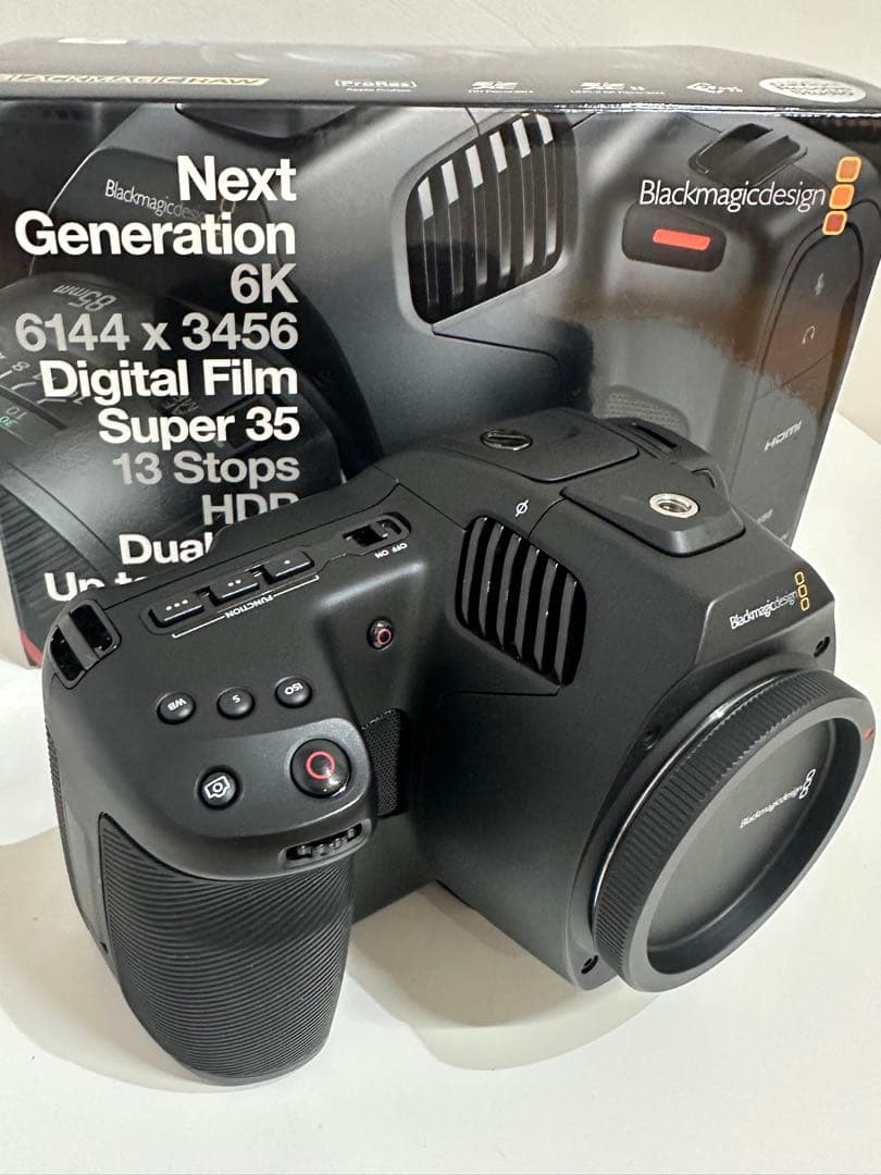 レイ　Blackmagic Design 6K pro &SIGMA