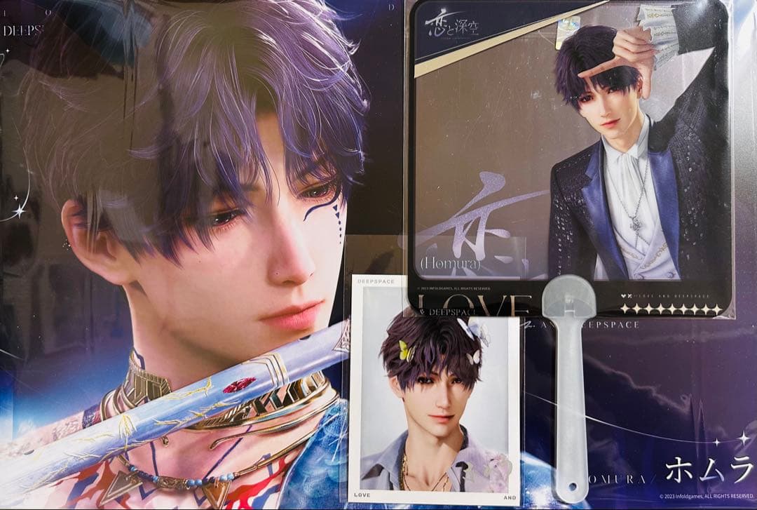 TGS2025 東京ゲームショウ 恋と深空 ノベルティ ホムラ 3点セット