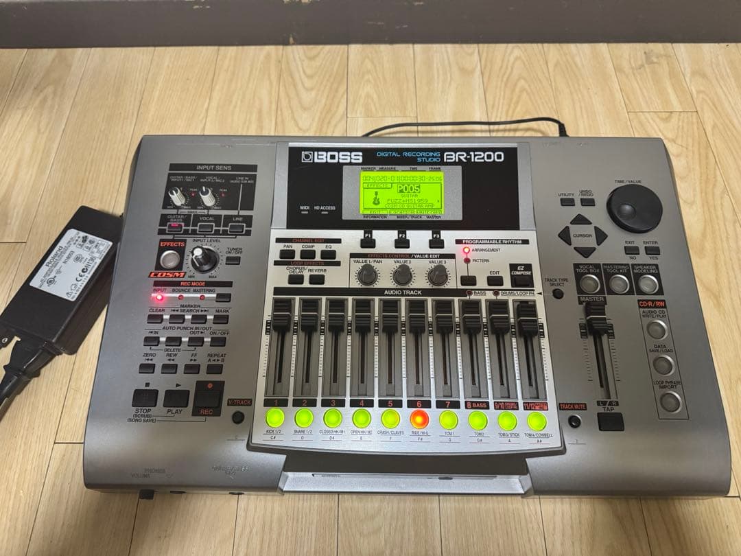 【電源確認済】マルチトラックレコーダー BOSS ボス BR-1200CD