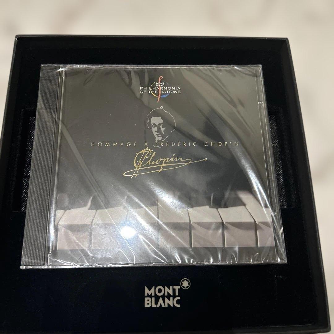 美品 モンブラン ショパン マイスターシュテュック 万年筆 14K CD付