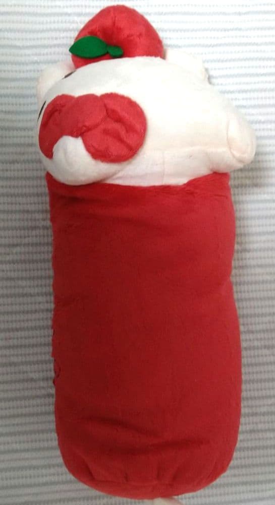 【値下げ不可】新品　ハローキティ　クッション ぬいぐるみ　リンゴ　平成レトロ
