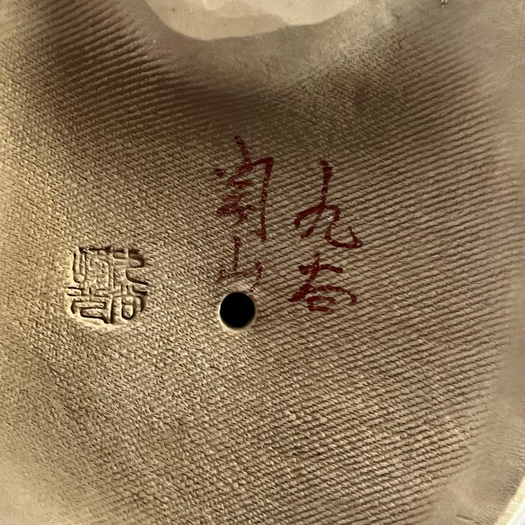 明治　九谷焼　招き猫　陶器　置物　31センチ　作家物