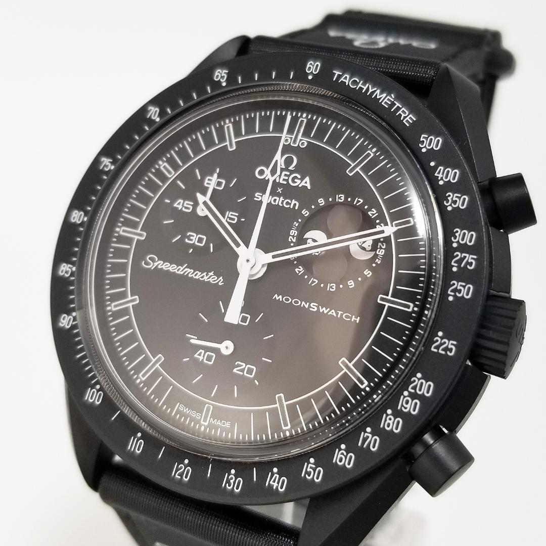 新品同様 スウォッチ × オメガ ミッショントゥザムーン SO33B700