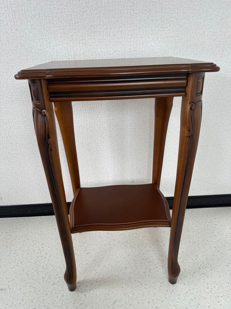 コーヒーテーブル 木製 花台 電話台 サイドテーブル ナイトテーブル ※i4※