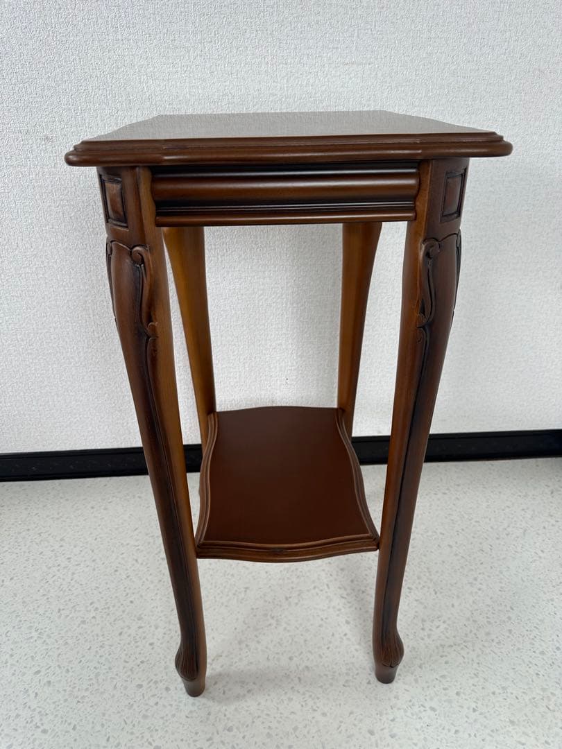 コーヒーテーブル 木製 花台 電話台 サイドテーブル ナイトテーブル ※i4※