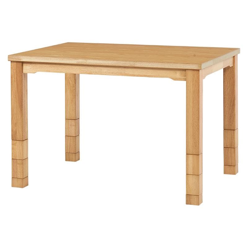 なつリビングコタツ こたつ　長方形105cm　　高さ45-70まで6段階