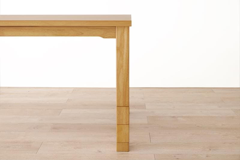 なつリビングコタツ こたつ　長方形105cm　　高さ45-70まで6段階