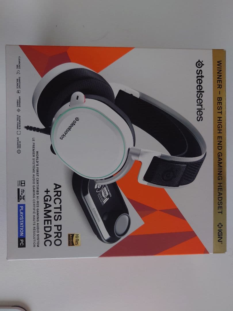 SteelSeries Arctis Pro + GameDAC新品未開封!!