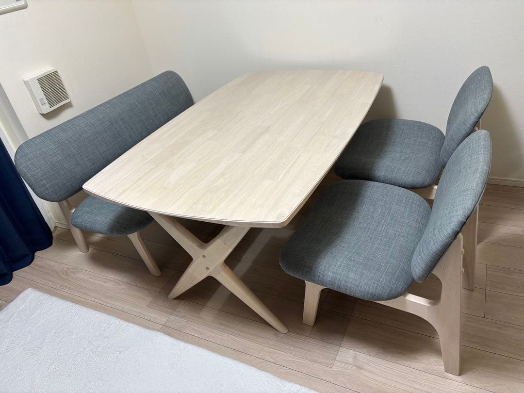 【引取り可能】リビングダイニングテーブル4点セット