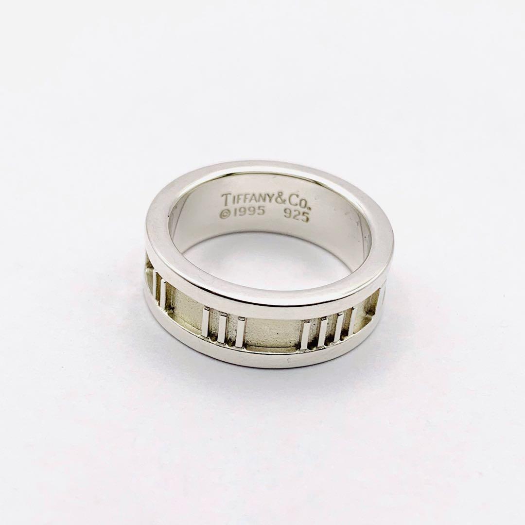 新品仕上げ ティファニー アトラス リング 8号 シルバー925