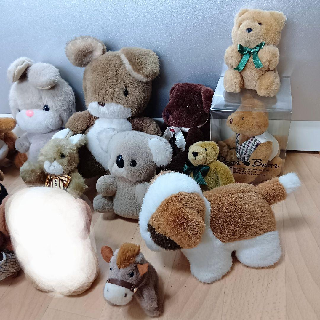 昭和レトロ ぬいぐるみ　吉徳 サンアロー アルファ タイトー MSP　まとめ売り