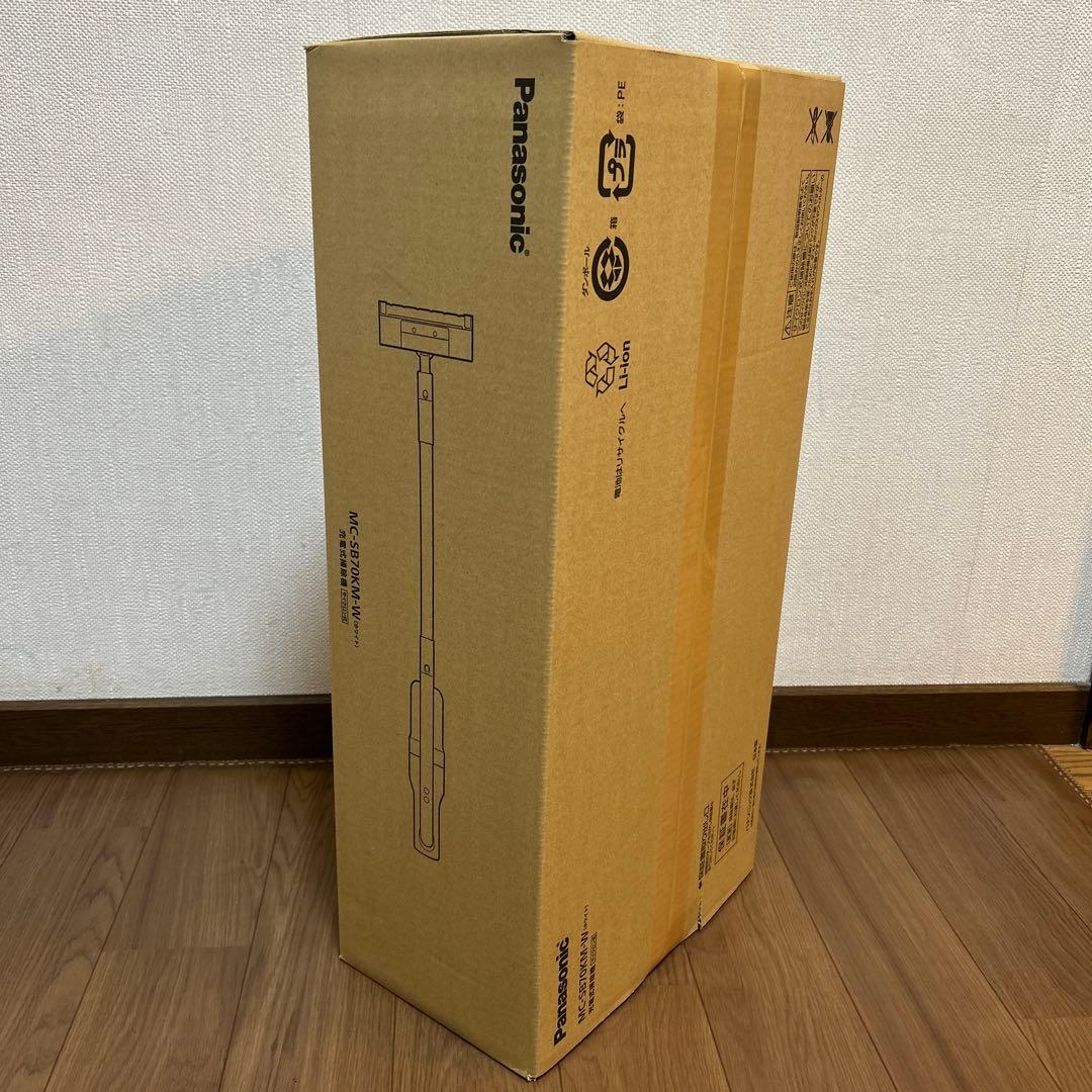 新品＆未使用！Panasonic MC-SB70KM-W スティッククリーナー