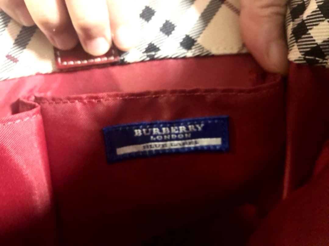BURBERRY バーバリー ハンドバッグ 美品