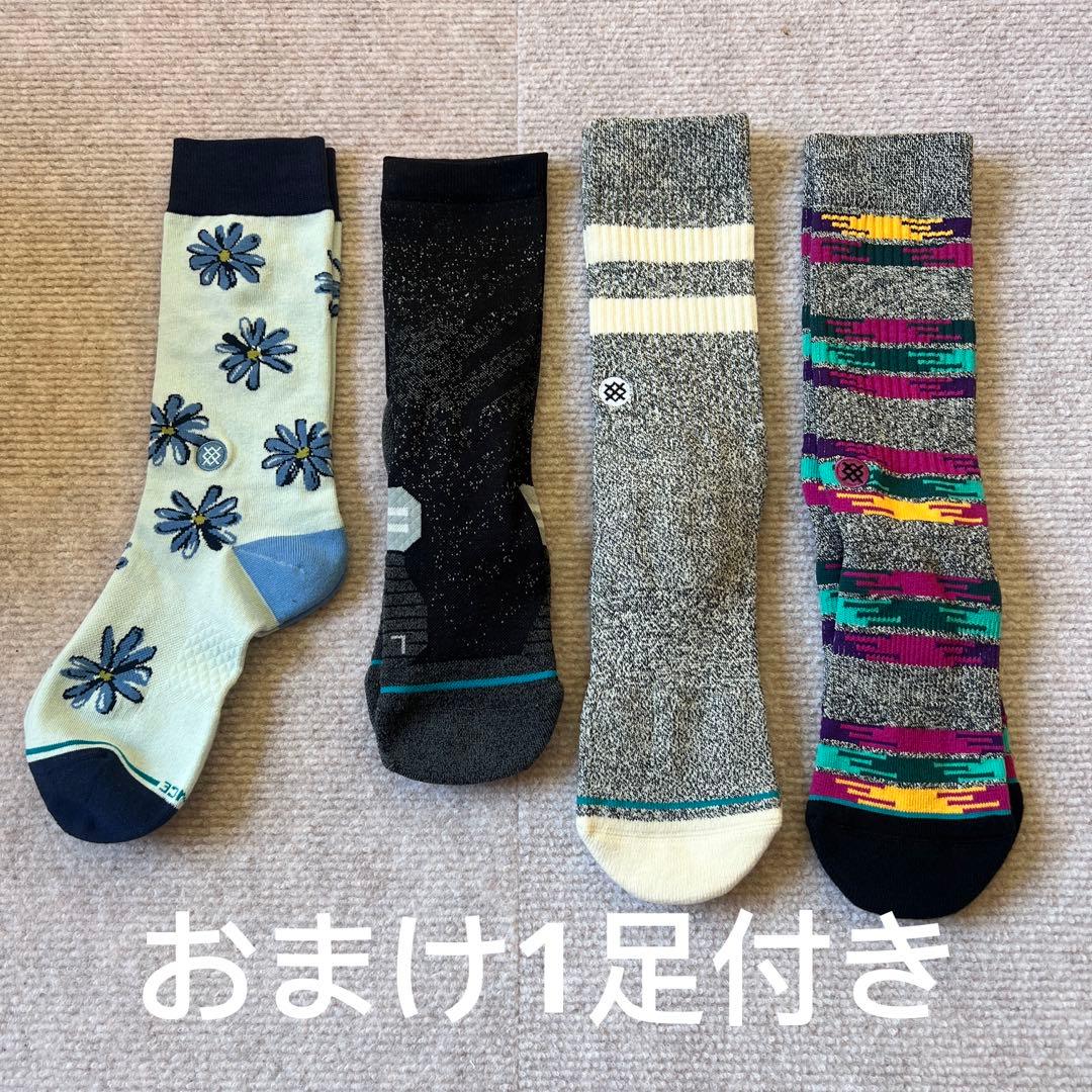 STANCE スタンス ソックス 靴下 9足セット+おまけ1足付き　男女兼用