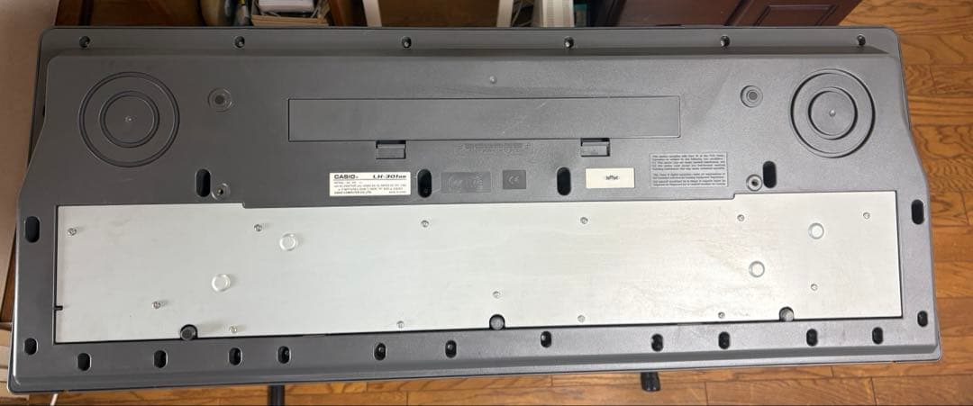 CASIO LK301BB 光ナビゲーション 電子キーボード 純正スタンド付
