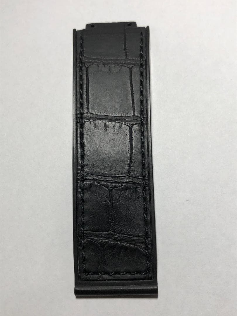 【良品】HUBLOTウブロ 純正クロコラバーストラップ ブラック ビッグバン