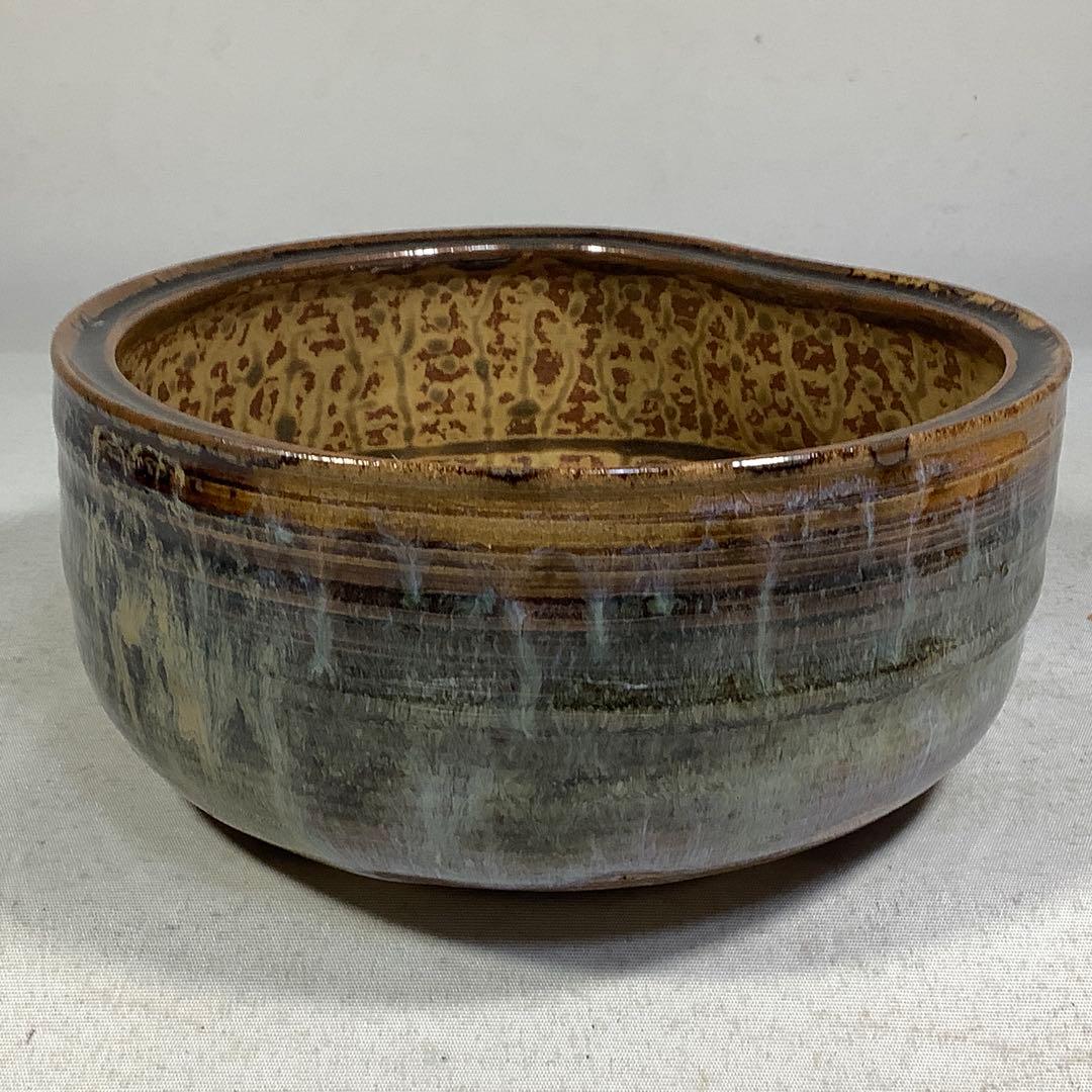 高取焼　建水　亀井楽山　茶道具　送料無料