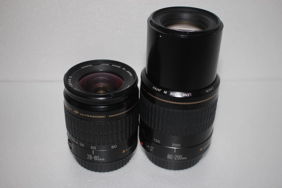 一眼レフカメラ　Canon EOS 9000D標準＆望遠ダブルレンズセット