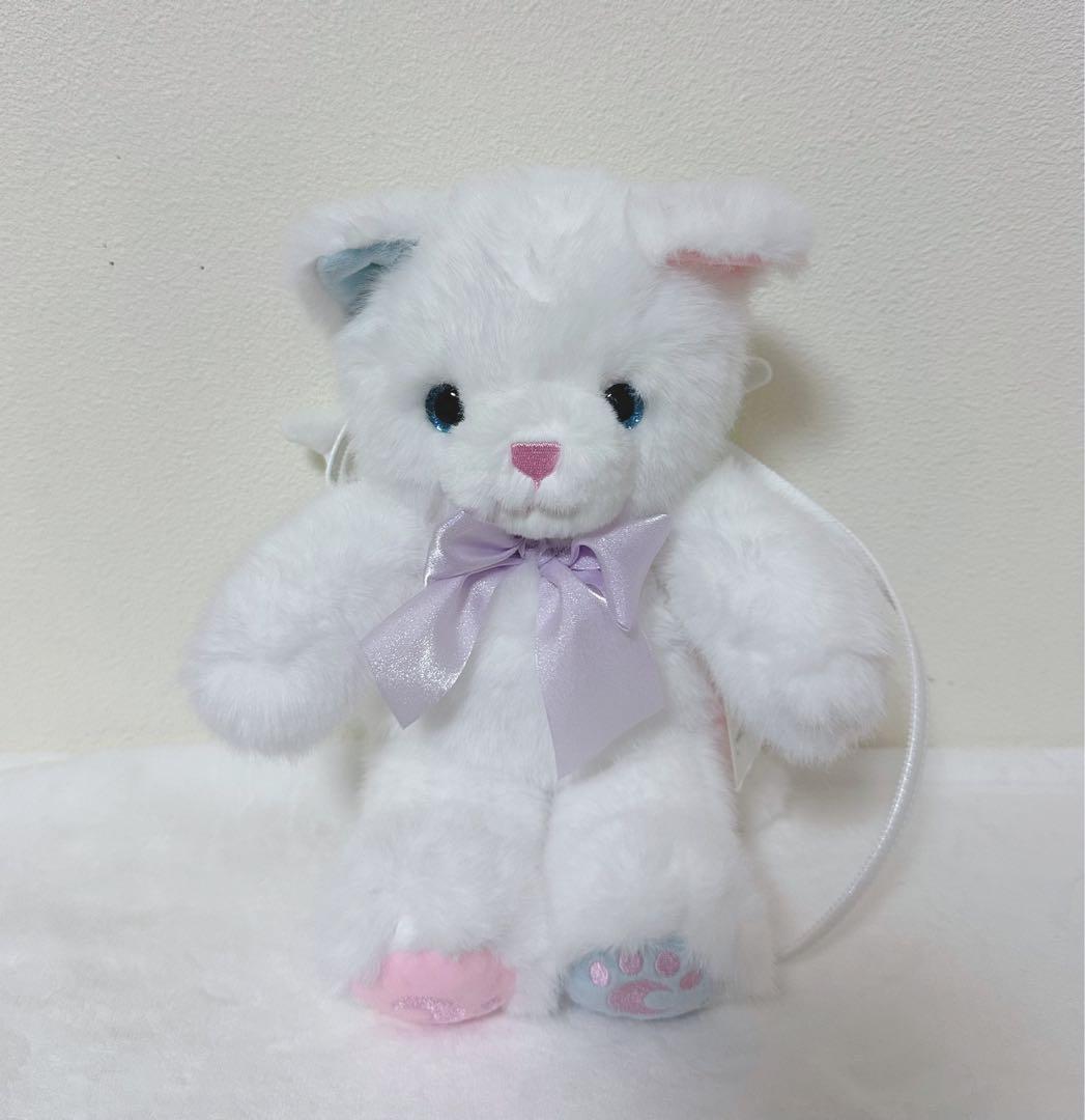 mezzo piano 猫 ぬいぐるみポシェット 新品 タグ付