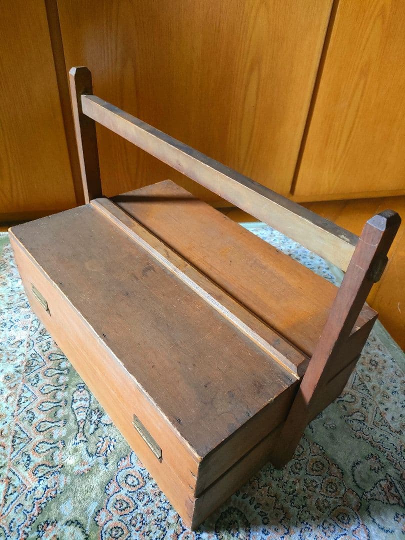 お値下げ中！アンティーク　ディスプレイ棚　収納ケース♡