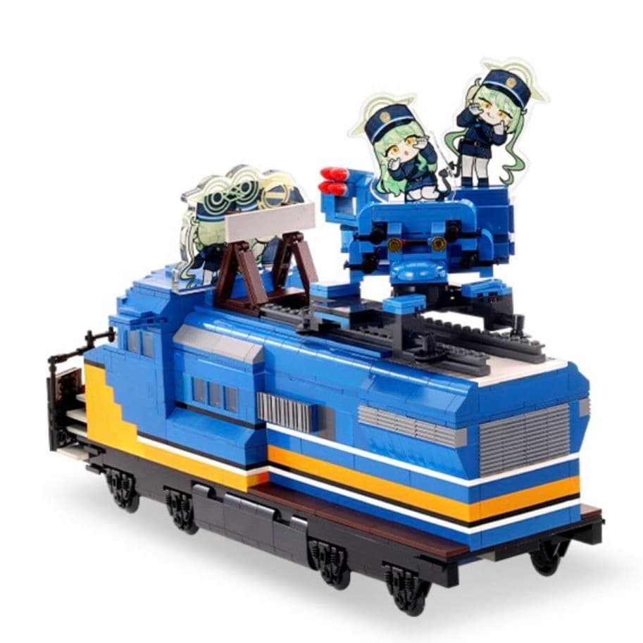 ブルアカ ハイランダー 鉄道学院 組立列車 海外限定 ブルーアーカイブ