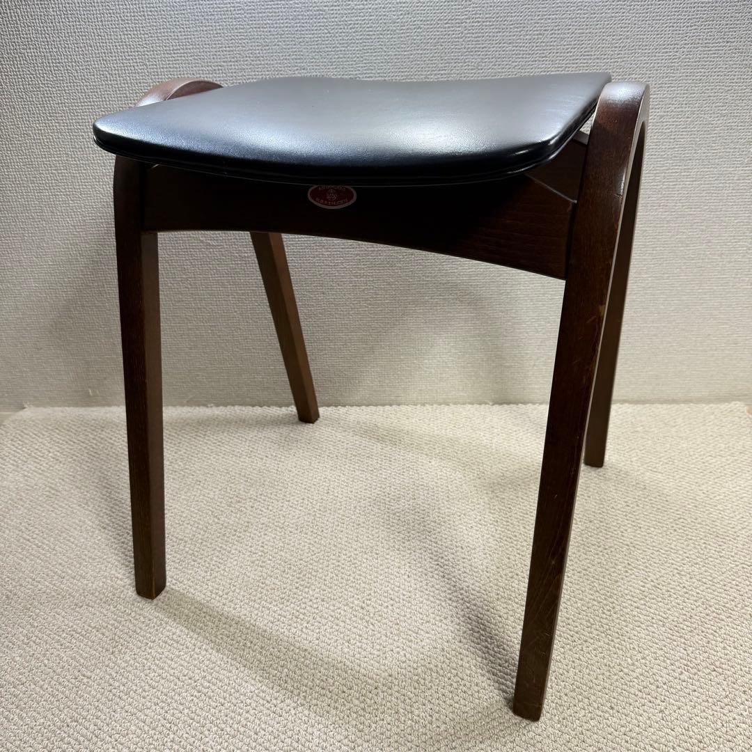 秋田木工 剣持勇 IDC AKIMOKU スツール ブラック