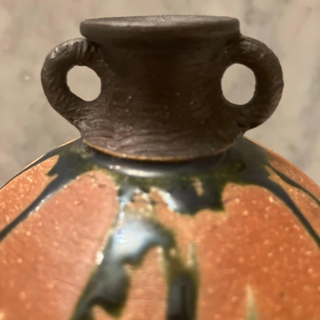 90 年代スリランカ作家Ajith さんが手掛けた雰囲気抜群の花瓶