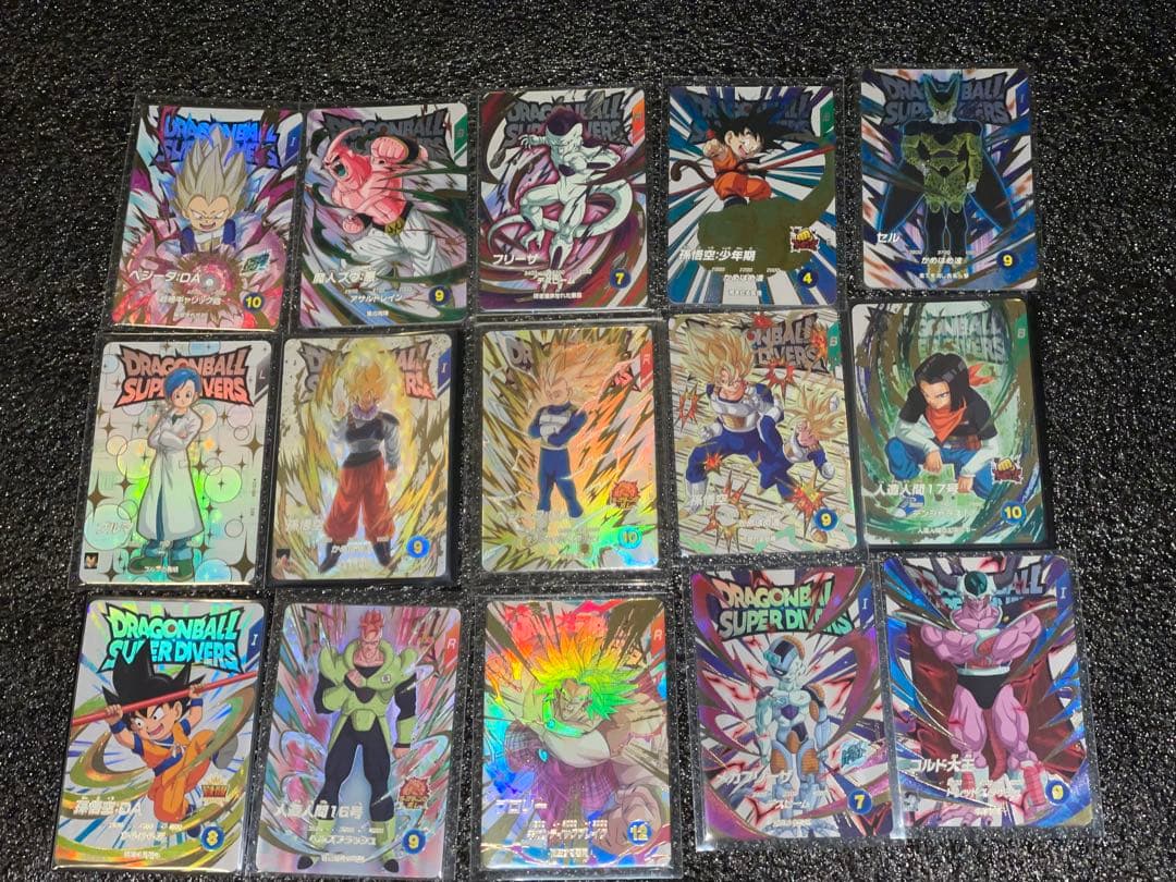ドラゴンボールスーパーダイバーズ EXR 15枚 まとめ売り