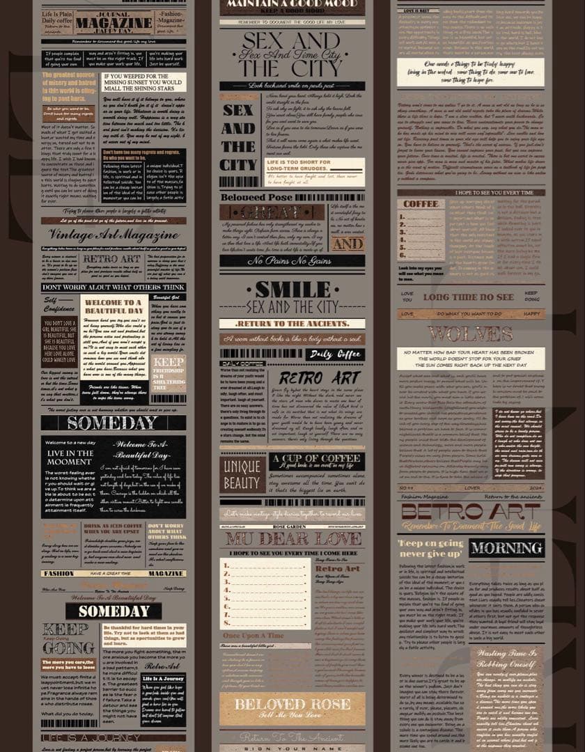 霖蓝汐原创手账《赫尔本副刊》海外マスキングテープ　マステ 【2651】