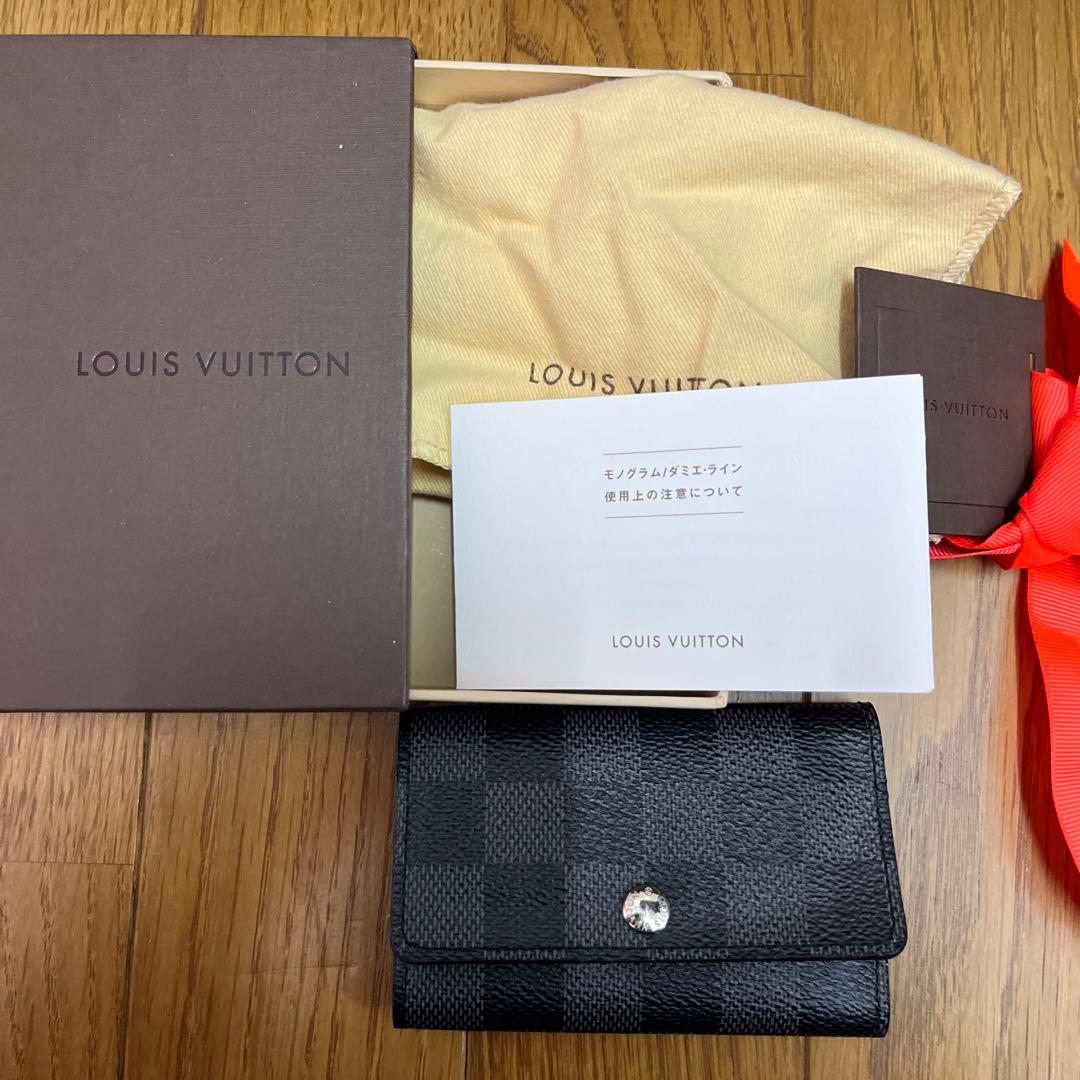 LOUIS VUITTON キーケース ブラック　【新品　未使用】
