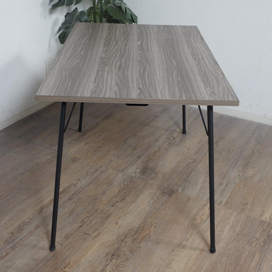 ふとんレス ダイニングコタツ　家具調こたつ　カーボンヒーター　110cm