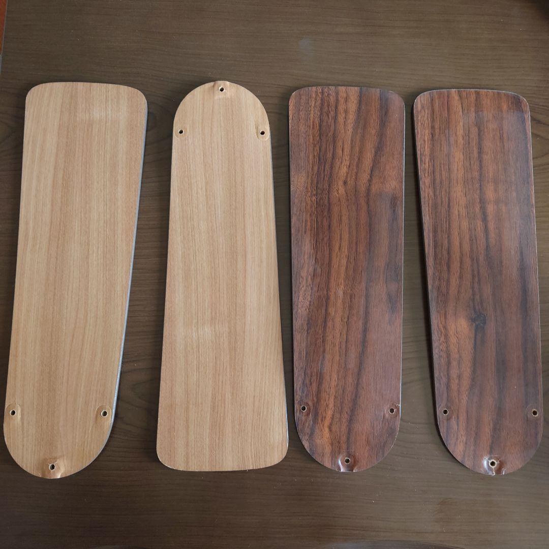 シーリングファン 木製羽根 5灯　コイズミ　LED付き