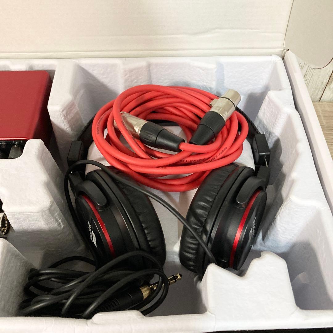 美品✨Focusrite Scarlett 2i2 Studio 動作確認済