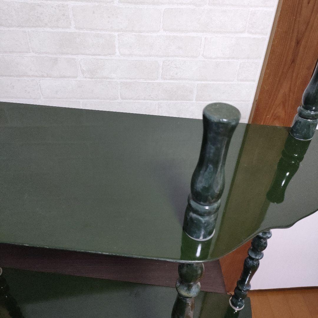 アンティーク コンソールテーブル サイドテーブル 花台 飾台 飾棚 イタリア家具